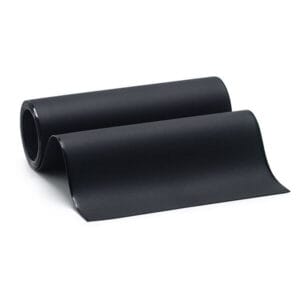 Pas PCV standard czarny nietransparentny matowy