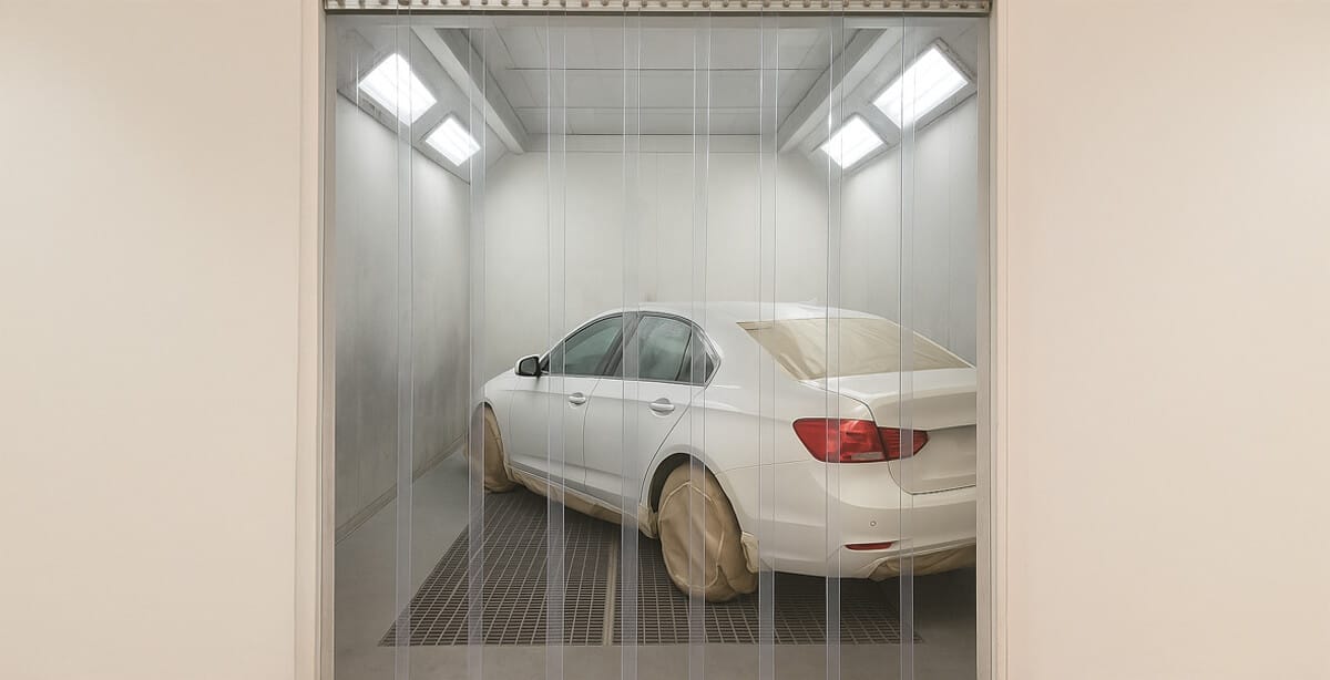 specialiserede PVC-gardiner